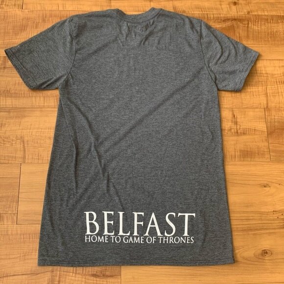 Game of Thrones Shirt Women’s Size Medium GOT DIREWOLVES PACK MEMBER BELFAST - Picture 4 of 6